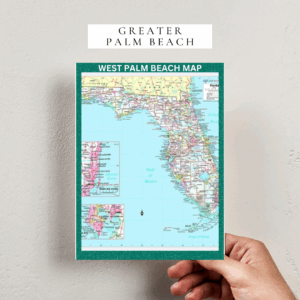 FREE West Palm Beach Map Print Ultimate Guide to Discovering West Palm Beach Florida
